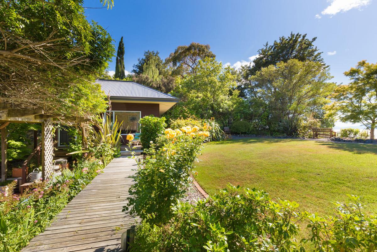 Garden on a sunny day