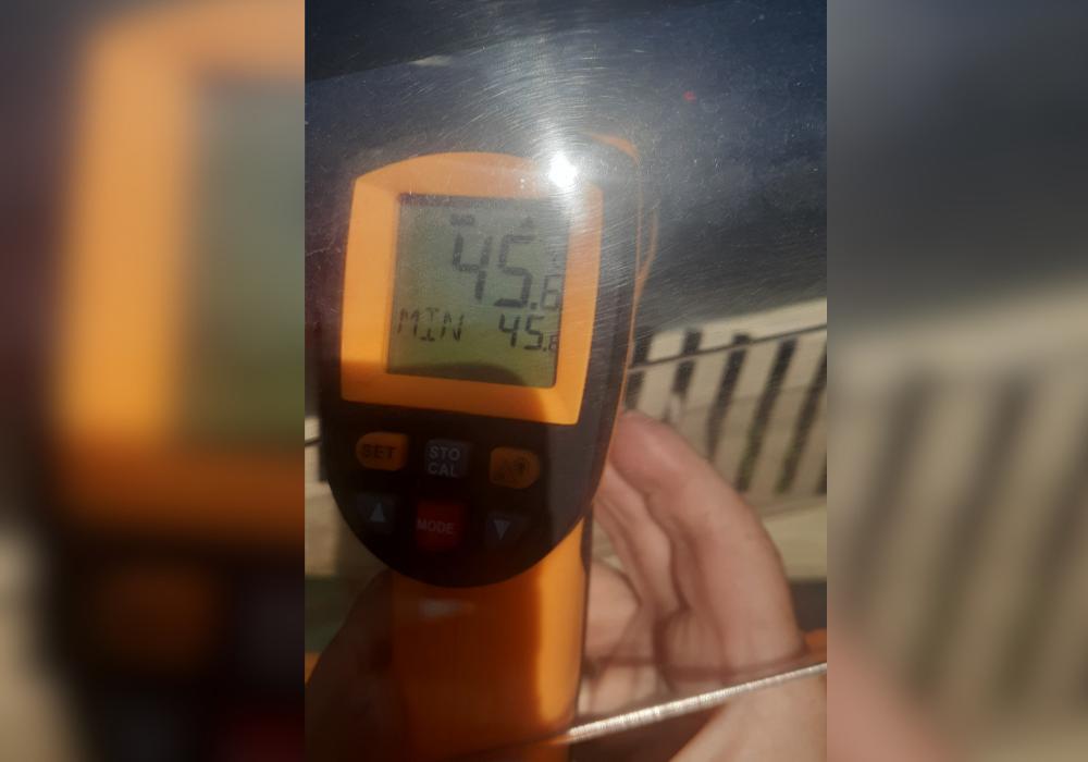 Puppies rescued from car after internal temperatures soared to over 45°C