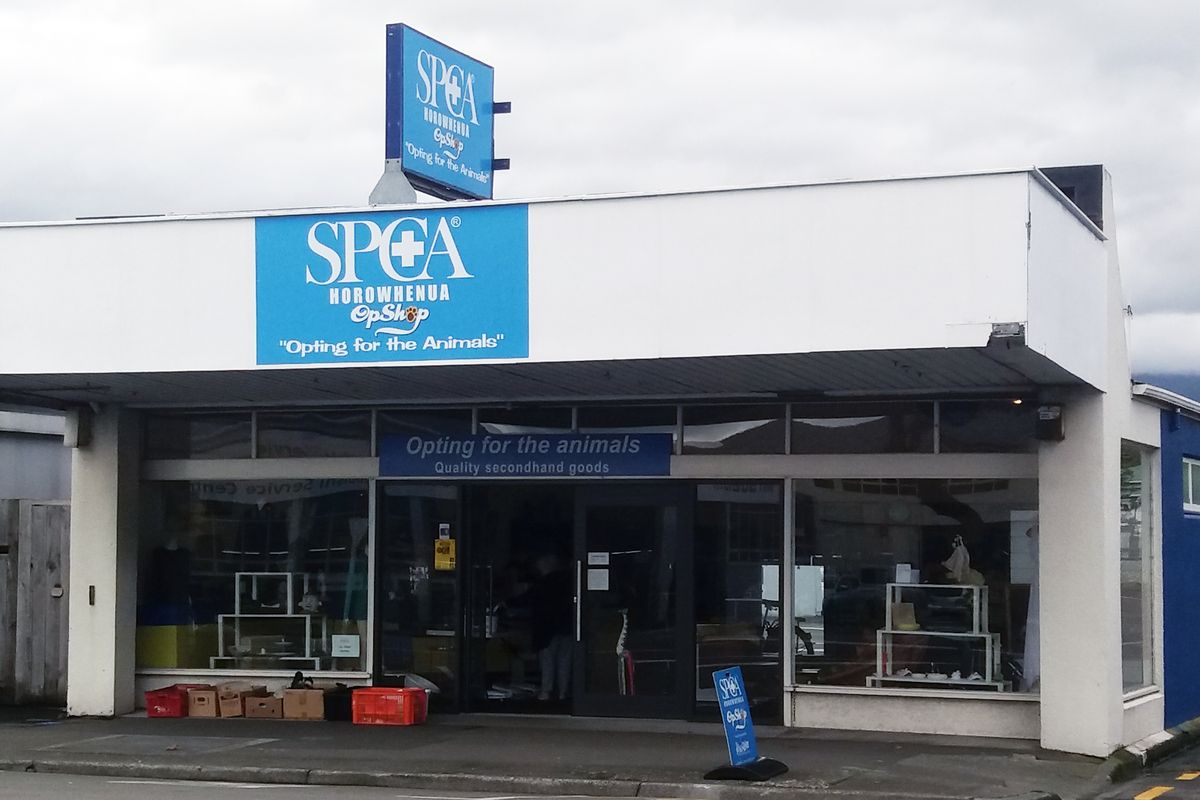 Service Levin Op Shop • SPCA New Zealand