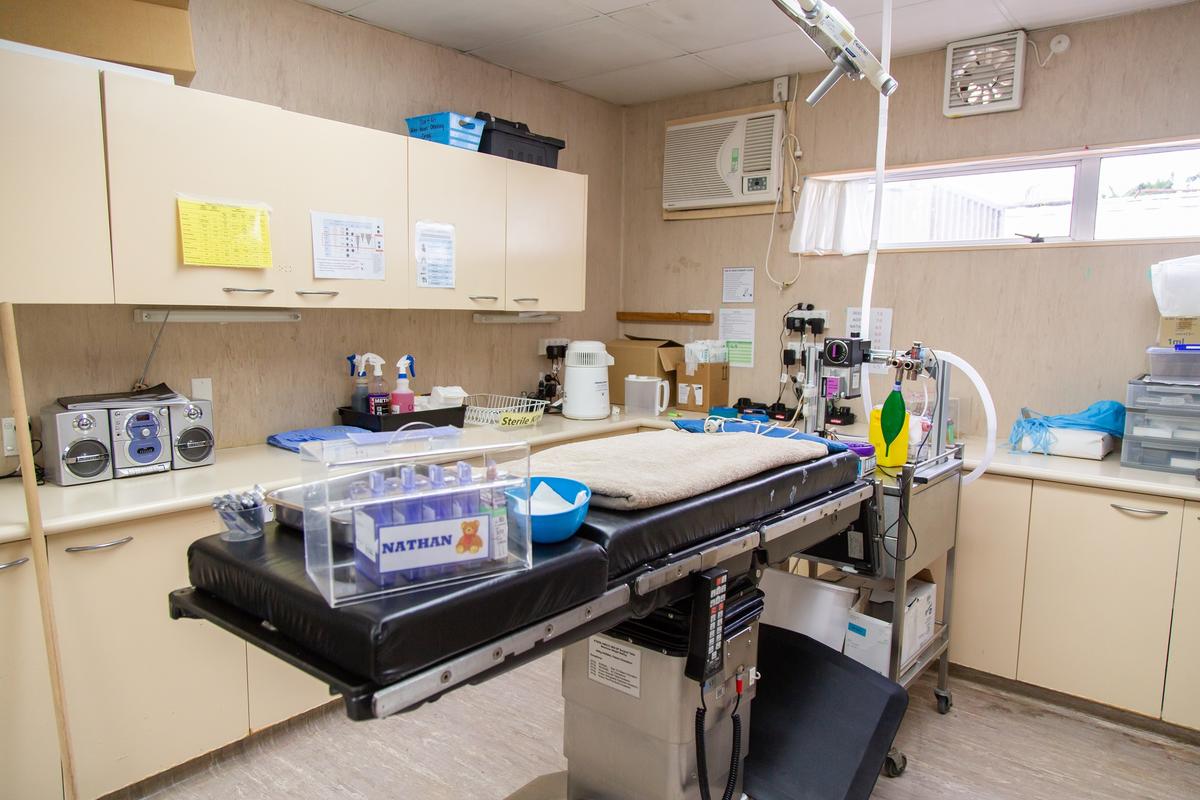 SPCA surgery room